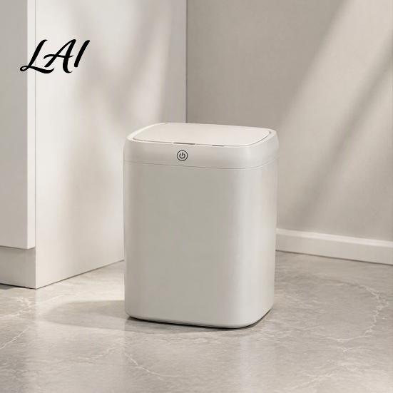Durable Kitchen Waste Can Smart Sensor Trash Can Automatic Motion Induction Garbage Bin with Touchless Basket for Lid Bathroom Bedroom 11L/13L