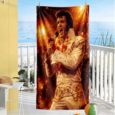 Elvis Presley Performance Beach Towel Soft Durable Quick-Dry Comfortable Lightweight