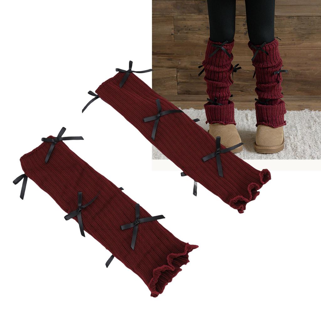 Girls Ballet   Leg Warmers Autumn Winter Knitted Non Slip Stretchy Leg Warmers for Children