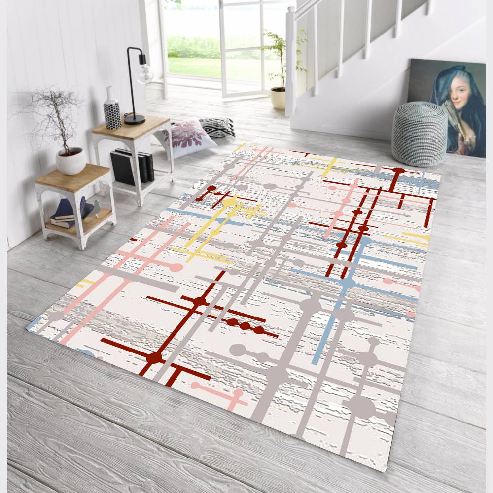 

Mosimoso Home H1048 Ковер с точечной подошвой и цифровой печатью 50x80 cm