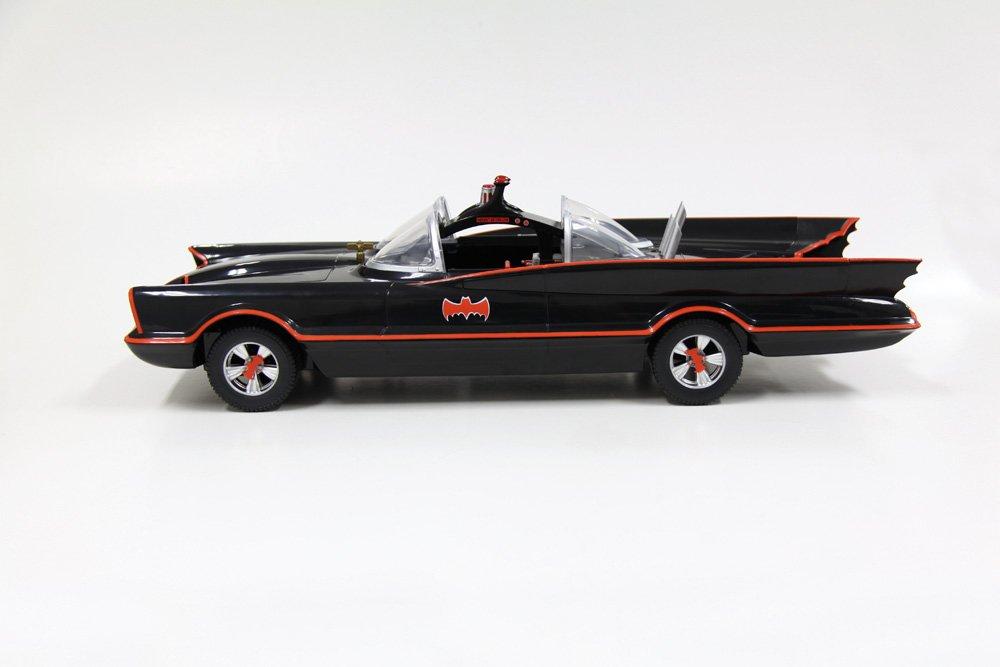 Mattel Action Figure Batman 1966 TV Series Batmobile Scale Plastic Painted Action Figure 1/12