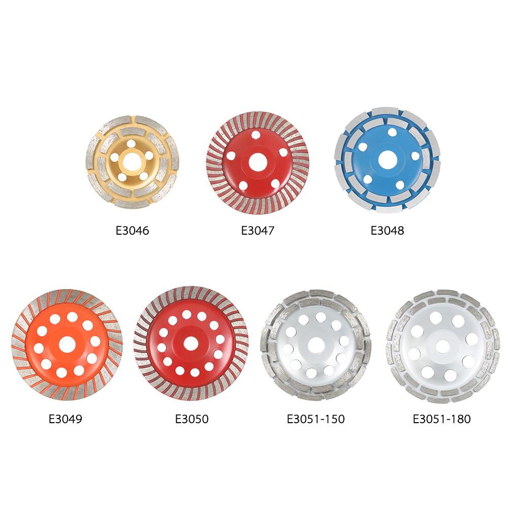 125mm Diamantsegment Slipskiva 22mm Inre Betong Murverk Sten