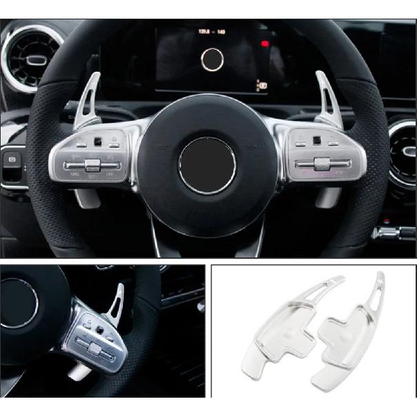 Schaltwippen für Mercedes-Benz A-Klasse W177 Limousine V177 MB A180 A180d A200 A250 - Auto Lenkradschaltwippen DSG Aufkleber