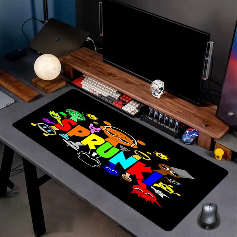 Sprunki Theme Mouse Pad, Non Slip Rubber Base, Multifunctional Office & Home Decor, Perfect for Workspace Personalization.