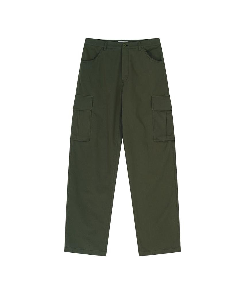 VIS A VIS Relaxed Fit Cargo Pants (Khaki)