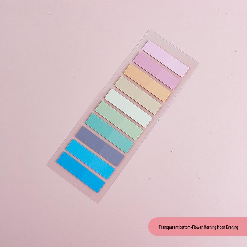 Triangle & Round Segmented Pull-out Strong Adhesive Sticky Notes for Memos