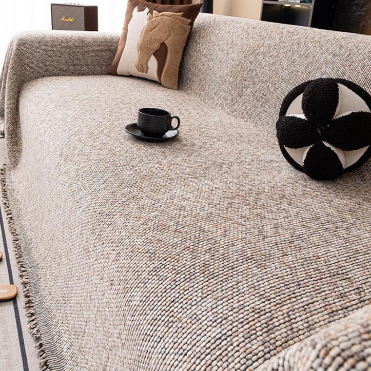 1pc Modern Polyester Sofa Cover with Cat Claw Design - Anti-Slip  All Seasons Fits 1 To 4 Seat Sofas, Anti Slip Sofa Cover | Artistic Home Decor