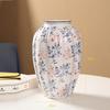 Blue and White Porcelain Ceramic Vase Decoration Living Room Entrance TV Cabinet Dining Table Decoration Can Be Used for Hyd