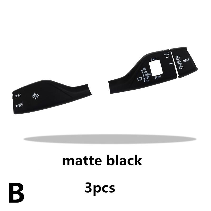 

Для BMW 3567 серии X3X4X5X6X7 G20 G30 G31 G32 G11 G12 G01 G02 G05 G06 G07 переключатель рычага дворника указателя поворота декоративный B 3pcsa4H