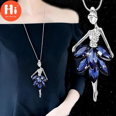 Hi Long Sweater Chain Autumn and Winter Fashion Simple Clothing Pendant