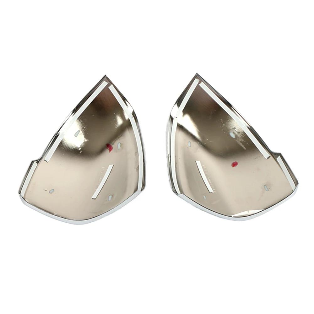 For Volvo XC40 2019-2024 Carbon Fiber Color Side Mirror Cover Chrome Rear View Mirror Protector Shell Trim Sticker