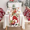 Faceless Gnome Christmas Table Runner Ornament New Year Tablecloth New Table Decor  For Home