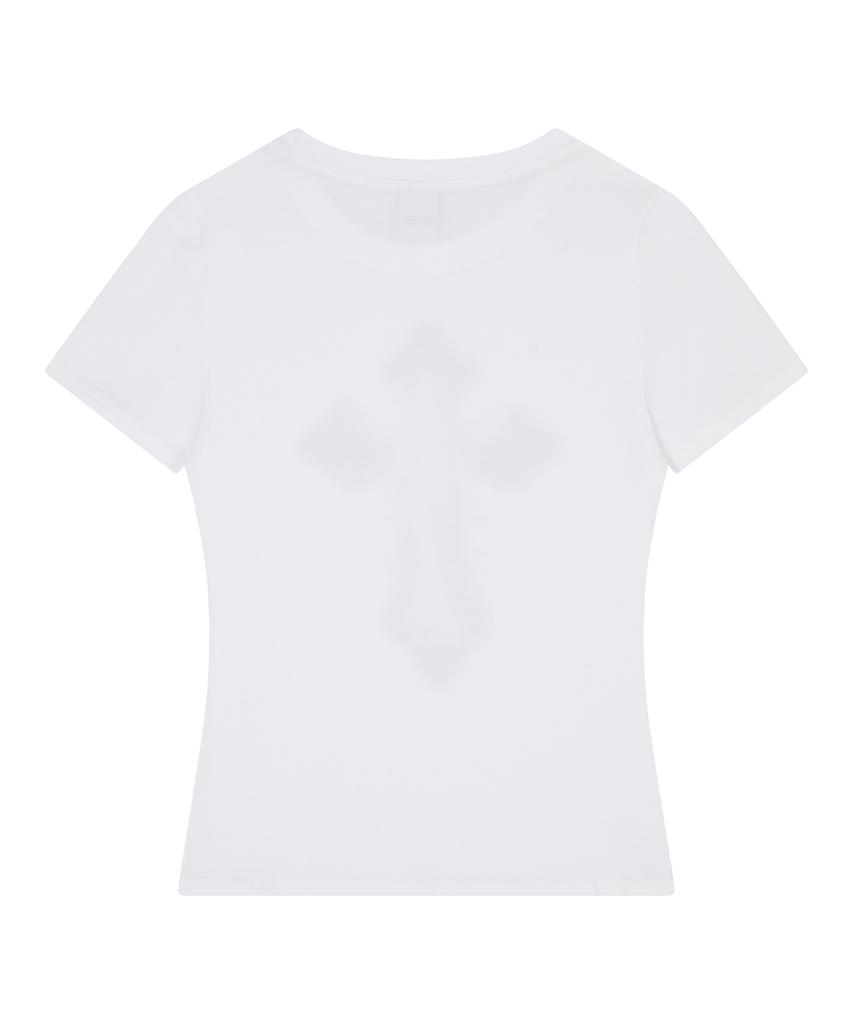 LUVISTRUE El Cross Fairy Graphic Tee(White)