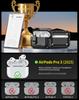 For AirPods Pro 3 Case (2025) with Phone Stand & Cleaning Kit Magnetic Automatic Lock Case Cover for AirPods Pro 3rd Generation
