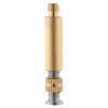 For Bathtub Stoppers Adjustable Brass Rod M8 Diameter with Screws and Nuts Length Adjustable from 39 To 49 Millimeters