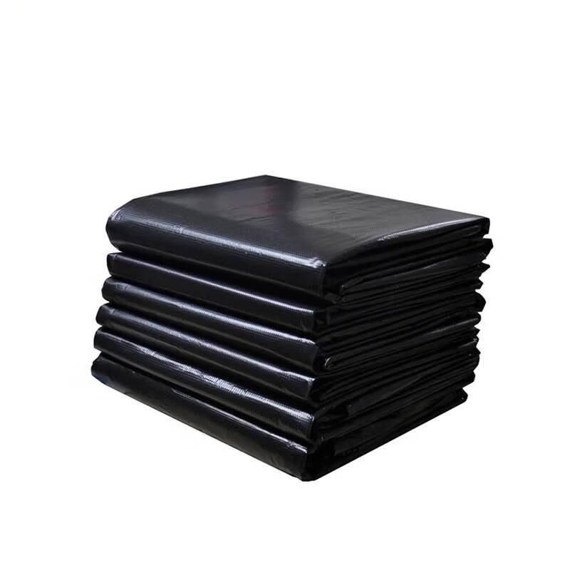 

Rongshi Black Flat-Mouth Large Bags