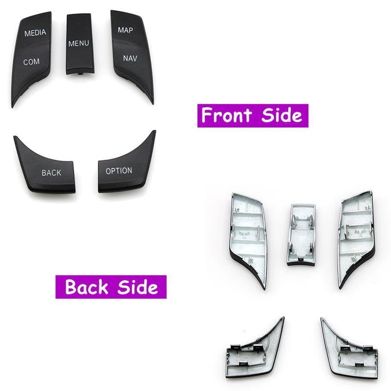 G30 G31 F90 G32 G11 G12 G01 G02 F97 F98 Car Central Console CIC IDrive Multimedia Control Button Cover Trim For BMW 5 6 7 X3 X4