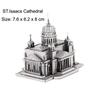World Architecture Ii 3D Metal Puzzle Model Diy Laser Cut Jigsaw Model For Adult Kid Educational Toys Desktop Decoration