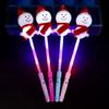 Snowman Christmas Flash Bar Luminous Prop Snowman Glow Stick  Christmas Birthday