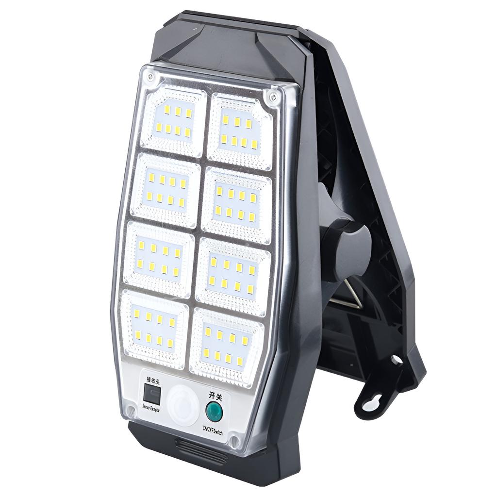 Solar Wall Light with Motion Sensor, Auto On/Off, IP65 Waterproof, Solar Powered Outdoor Clip-On Light for Garden, Yard, Pathway