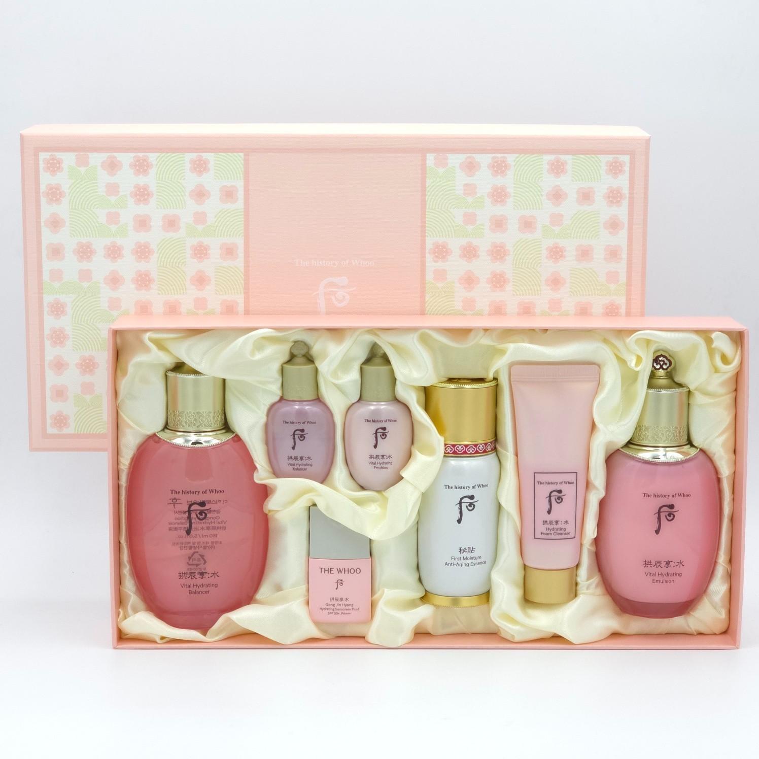 The History of Whoo Gongjinhyang Soo 3pcs Special Set / Anti-Aging, Moisturizing, Korean Cosmetics, Kbeauty