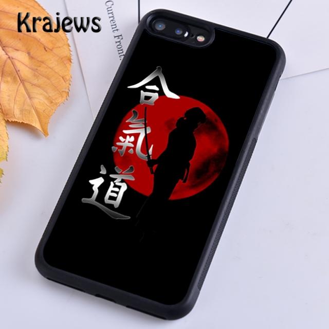 Krajews Cool Martial Aikido Phone Case Cover For iPhone 17 Air 16 15 14 Plus 11 12 13 Pro Max Coque Shell Fundas