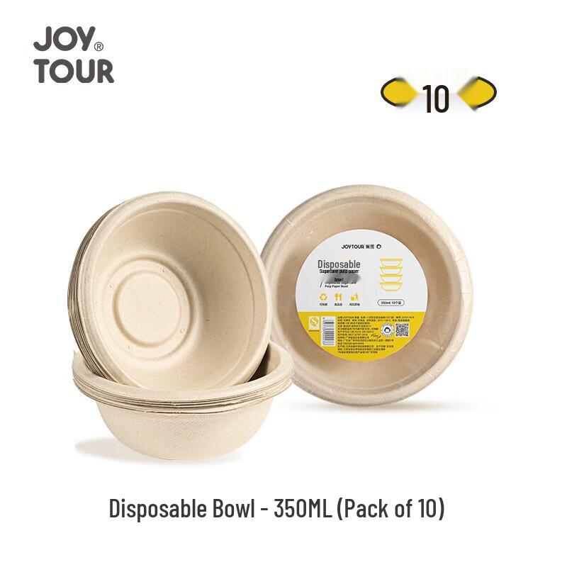 Jiatu J2451-W10 Disposable Bowls 350ML