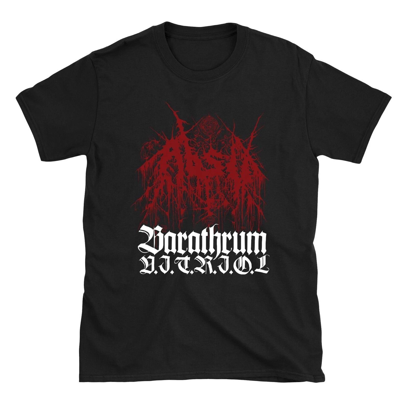 ABSU - BARATHRUM V.I.T.R.I.O.L. RED/WHITE (BLACK) Official T-shirt L