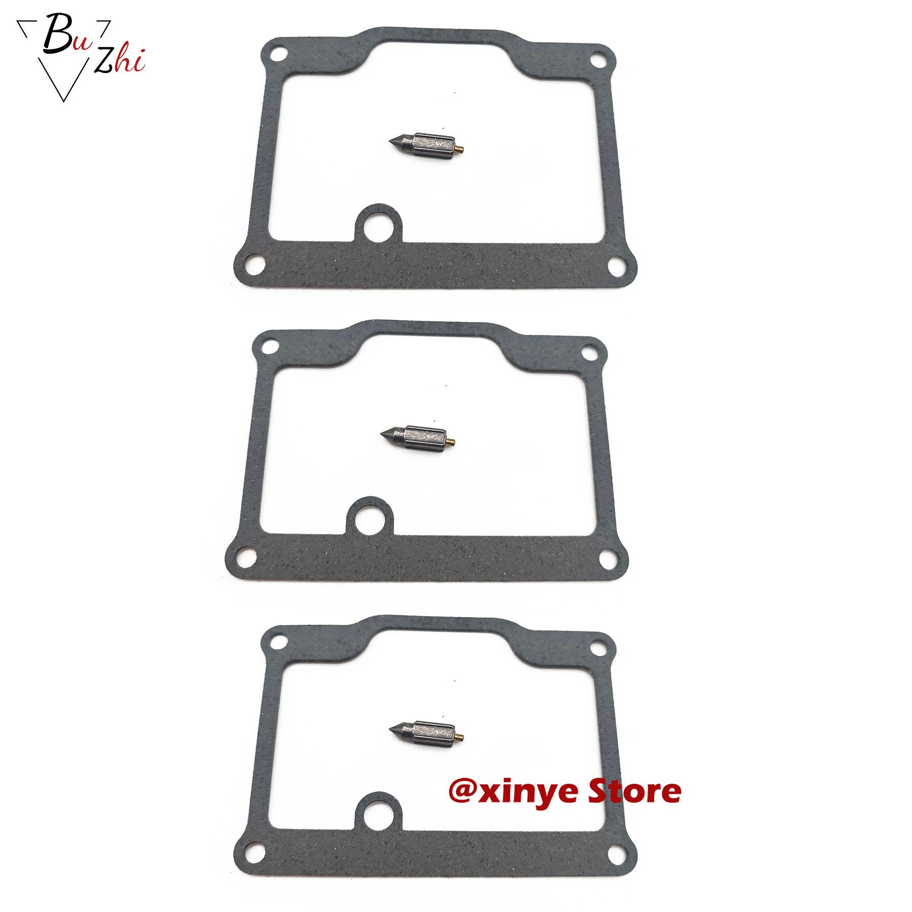 Carburetor repair kit floating needle gasket parts for 1995-1997 Polaris Indy XLT 600 XLT600 3pcs needle gasket