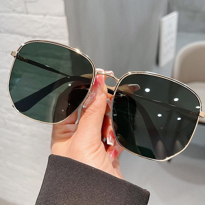 

Big Size Women S Sunglasses Square Shape Alloy Frame Uv400 Protection Sun Glasses For Women High Quality Female Sunglass