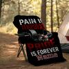 Customize Your Name Outdoor Blanket Pain Is Temporary Pride Is Forever Comfortable Soft Lightweight Perfect For Travel Camping Picnics Sofa Office Bed