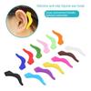 Silicone Non Slip Ear Hook Glasses Slip Resistant Sleeve Silicone Fixing Bracket Drag Anti Drop Ear Clip Eyewear Holder Accessor