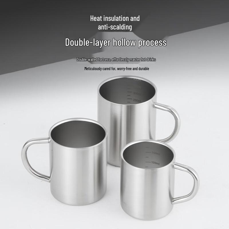 Shangqi 400ml Stainless Steel Mug with Lid