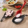 Silicone Spoon Holder Heat Resistant Washable Spoon Rest for Busy Cooks Household Use Multifunctional Design Sauce Dish