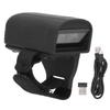 1D 2D Ring Barcode Scanner 2.4G Wireless Bluetooth CCD Red LED Finger Barcode Scanning Tool Built In Battery