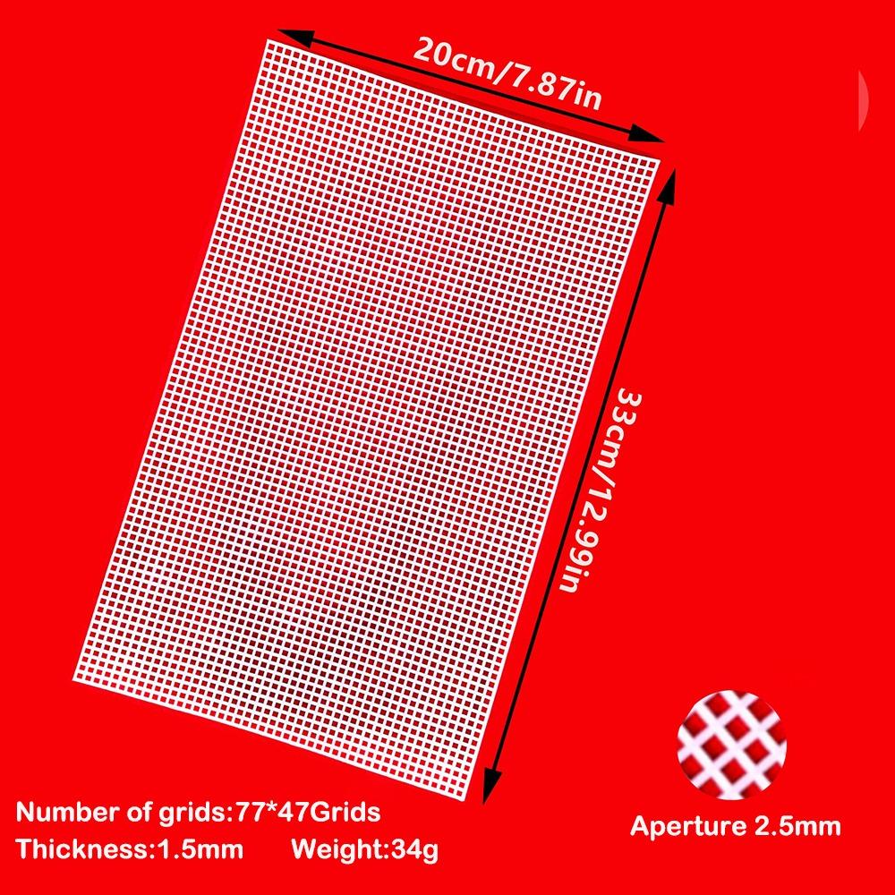 Handbag Accessories Plastic Bag Mesh Grid Durable White Mesh Cloth Net Cover