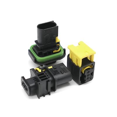 3Pin 1-1418448-1 Waterproof Automotive Connectors 1.6mm Heavy Duty Sealed Connectors Series Additional Terminal/Seal KLOOKY(1-1418448-1)