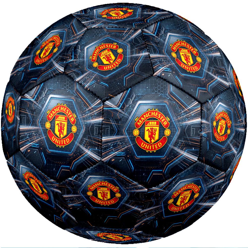 Manchester United Thema Fußballball Größe 5 Fußballball Weiche Haptik Professioneller Trainingsfußball für Outdoor-Sportarten
