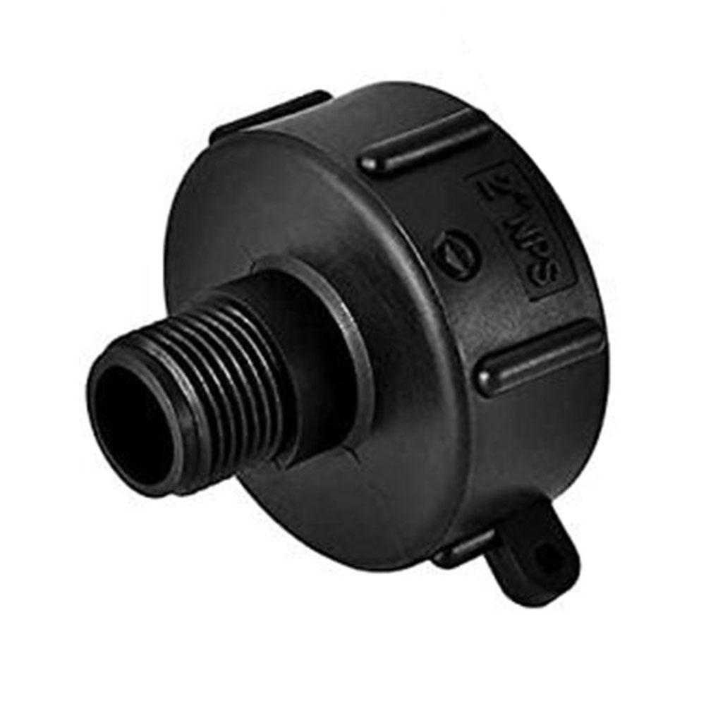 High Quality Practical Industry Outdoor Home Drain Adapter Adapter Black HDPE Material Parts With Sealing Ring