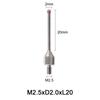 10-50mm Length Range Stylus Ball CNC Probe Measuring Head 2mm Ball M2.5 Thread
