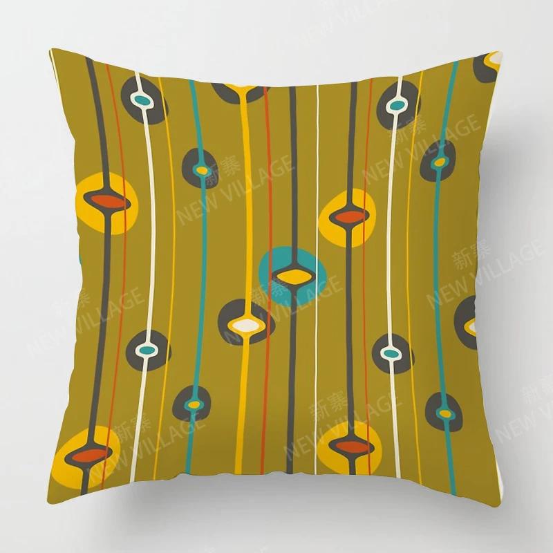 Nordic Fall Home Decor Autumn Throw Pillow Case Sofa Cushion Cover Modern X X X X Geometry