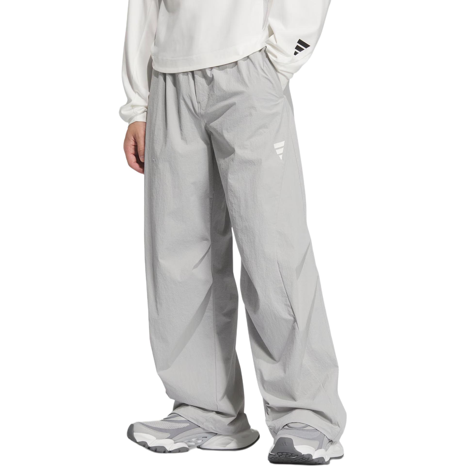 

Adidas Fos Woven Tracksuit Bottoms Men Bottoms Light-Gray KB4615 XL