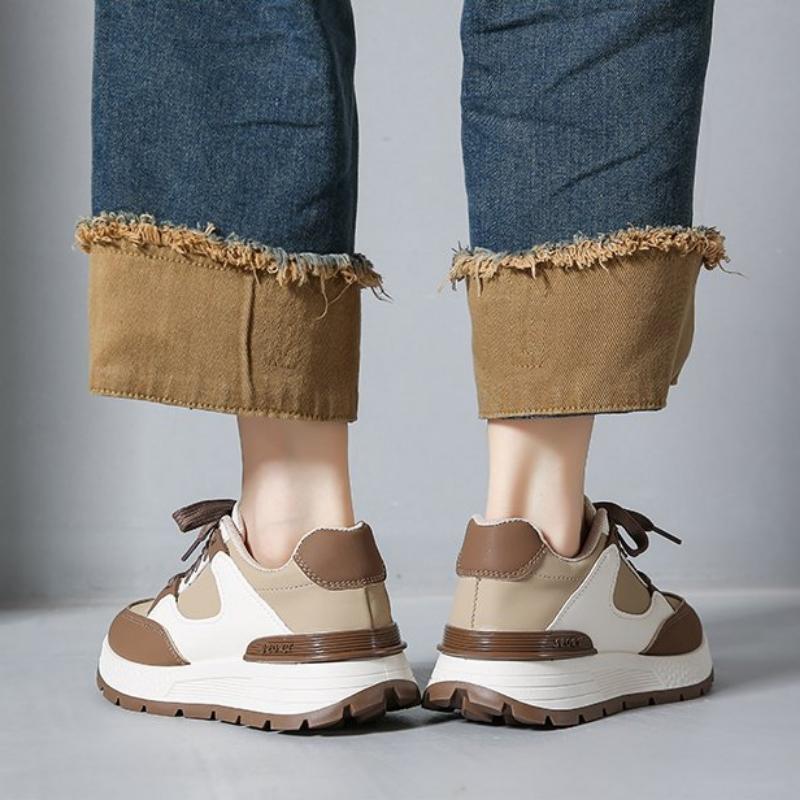 Spring, Summer, Autumn and Winter Women's Shoes Women's Sneakers Increase Height, Comfortable and Wear-resistant Sports Casual Shoes