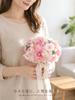 Fiorifiore Preserved Flower Bouquet with Ceramic Vase, Pink Roses, High-Quality Flower Gift, Mother's Day, Anniversary, Gift, Amoura
