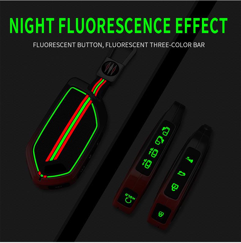 2024 Kia EV5/EV6/EV9 Premium Metallschlüsselhülle