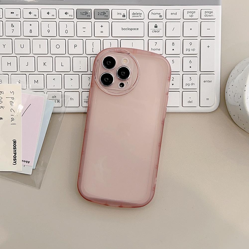 

Transparent Candy Color Suitable for Iphone15promax Apple 14 Mobile Phone Case 11 Full Cover 1613 Silicone Case 12pro(6.1)