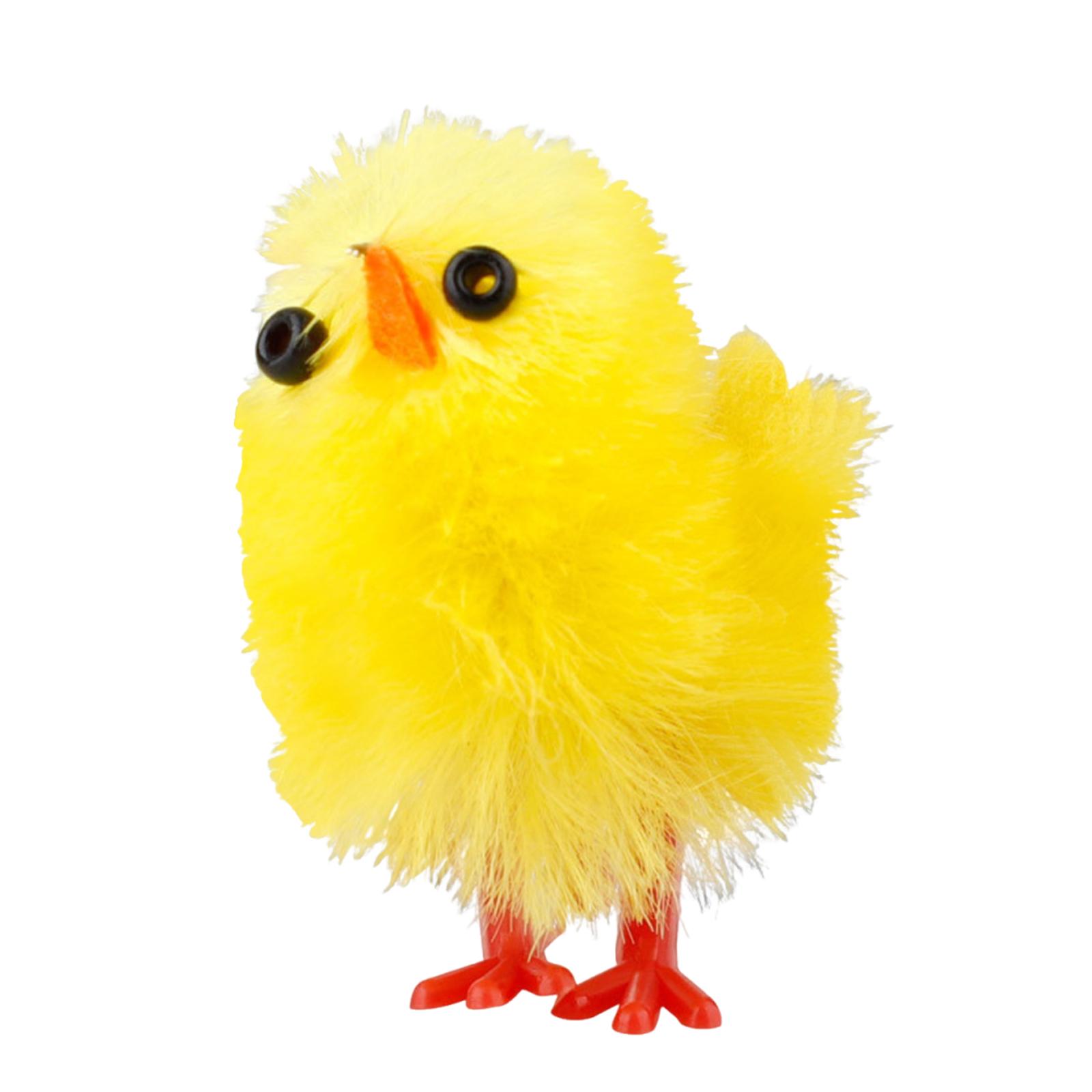 

60pcs Easter Chicks, Little Chicks, Easter Pompom Chickens, Easter Decorations, Easter Ornaments, Holiday Party Gifts One Size жовтий