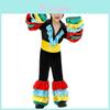 Vestido de Carnaval Fantasía Para Niños Con Tejido de Poliéster Para Actuaciones en Escenario y Fiestas de Disfraces