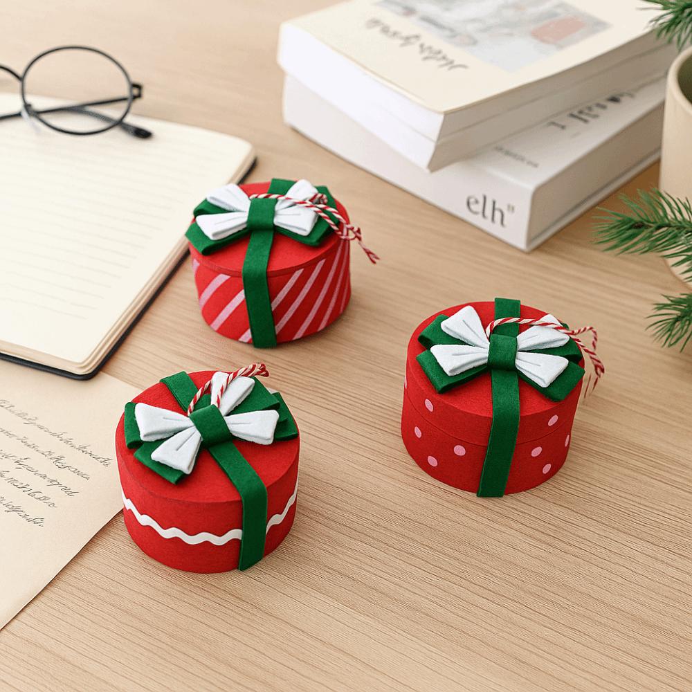 Small Christmas Decoration Gift Box Christmas Tree Decoration Mini Christmas Gift Pack  Christmas