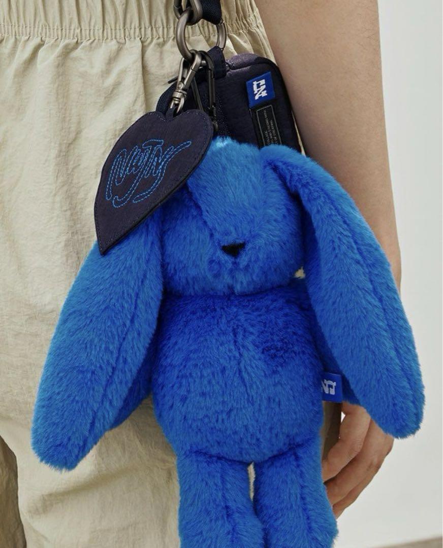 

[USED] newjeans x coller rabbit pouch (tide blue)